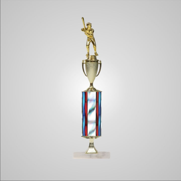 18.5" Trophy wide column with Riser and Cup