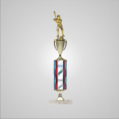 18.5" Trophy wide column with Riser and Cup