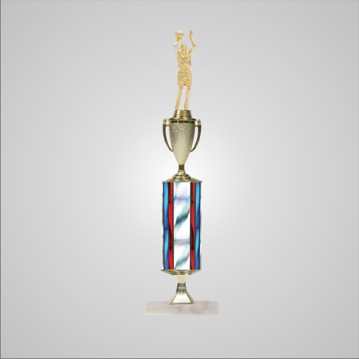 18.5" Trophy wide column with Riser and Cup