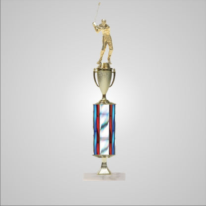18.5" Trophy wide column with Riser and Cup