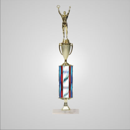 18.5" Trophy wide column with Riser and Cup