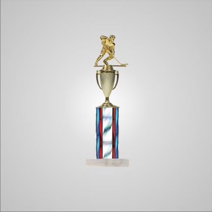 16.5" Trophy wide column with Cup