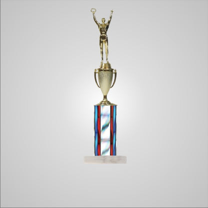 16.5" Trophy wide column with Cup