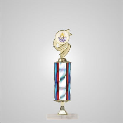 14" Trophy wide column with Riser