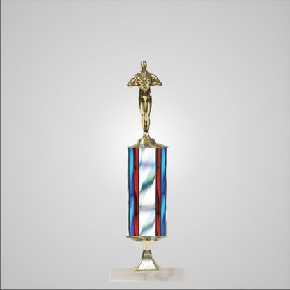14" Trophy wide column with Riser