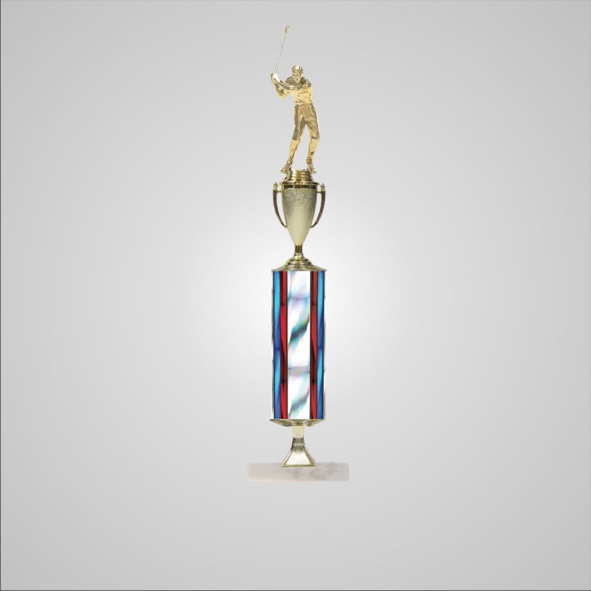 20.5" Trophy wide column with Riser and Cup