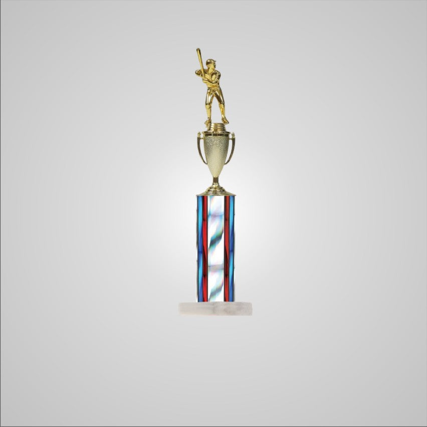 18.5" Trophy wide column with Cup
