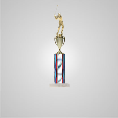 18.5" Trophy wide column with Cup