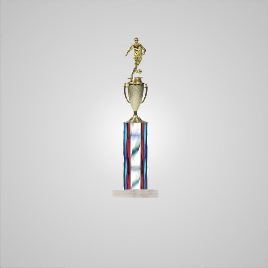 18.5" Trophy wide column with Cup