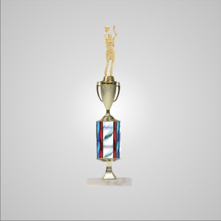 16.5" Trophy wide column with Riser and Cup