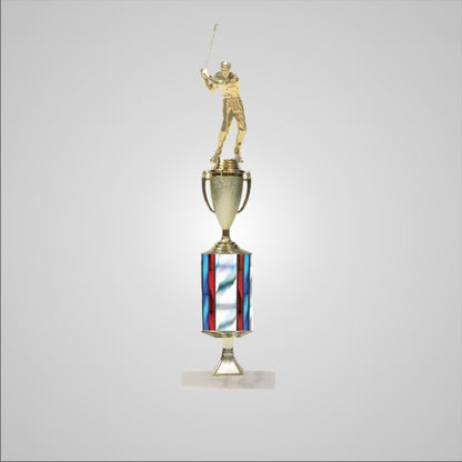 16.5" Trophy wide column with Riser and Cup