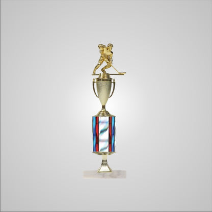 16.5" Trophy wide column with Riser and Cup