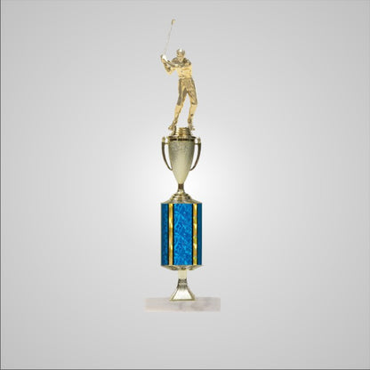 16.5" Trophy wide column with Riser and Cup