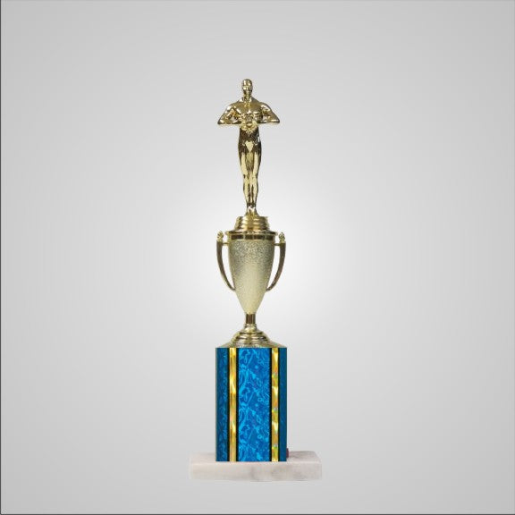 14.5" Trophy wide column with Cup