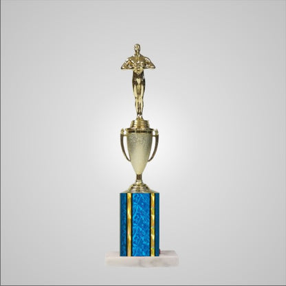 14.5" Trophy wide column with Cup