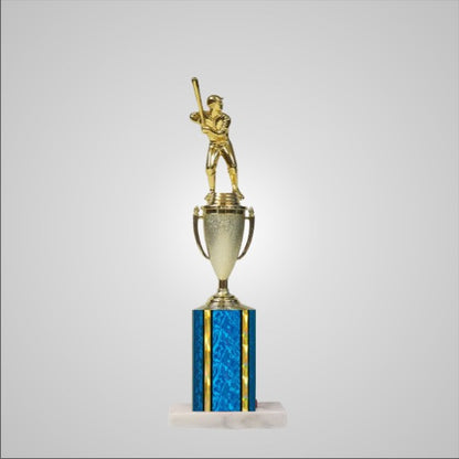 14.5" Trophy wide column with Cup