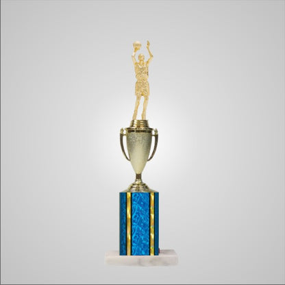 14.5" Trophy wide column with Cup