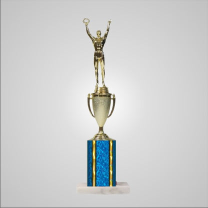 14.5" Trophy wide column with Cup