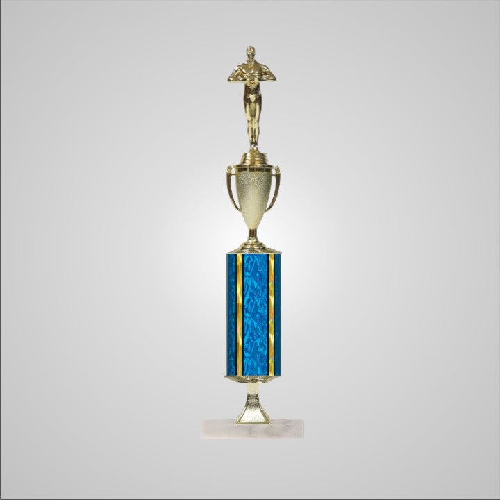18.5" Trophy wide column with Riser and Cup