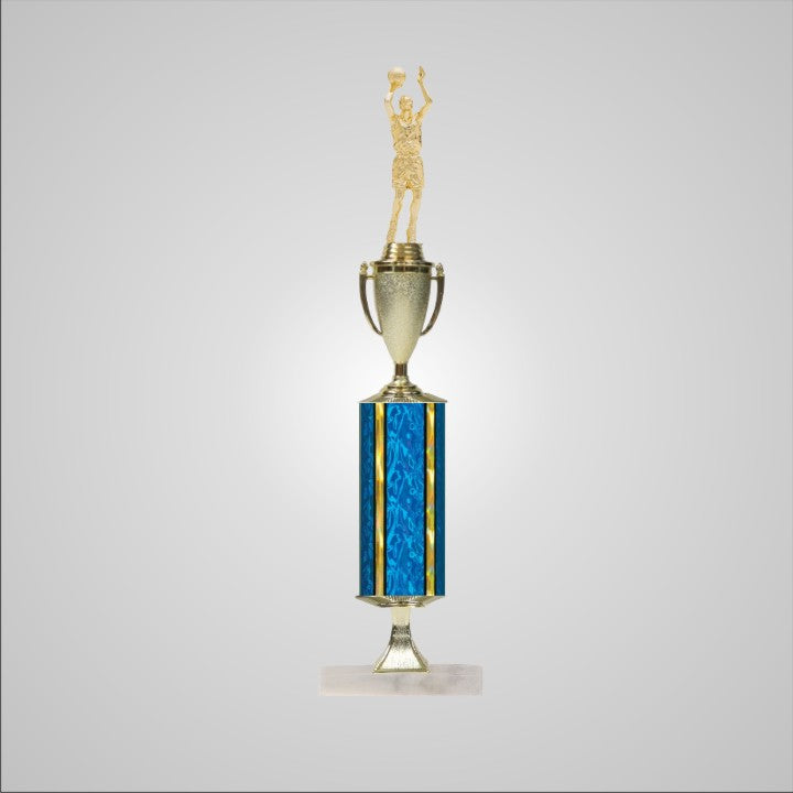 18.5" Trophy wide column with Riser and Cup