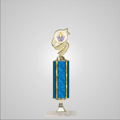 14" Trophy wide column with Riser