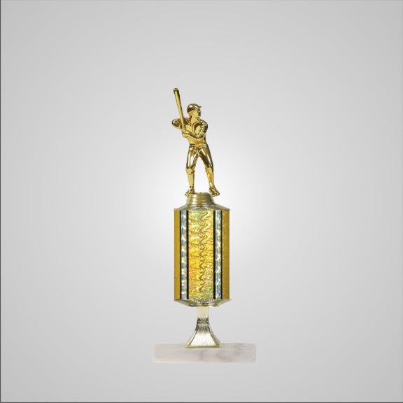 12" Trophy wide column with Riser