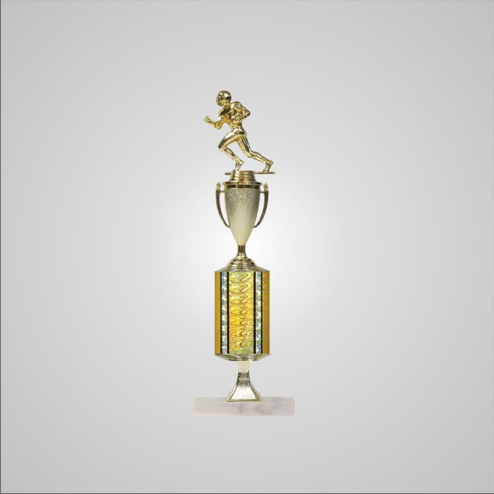 16.5" Trophy wide column with Riser and Cup