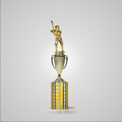 14.5" Trophy wide column with Cup