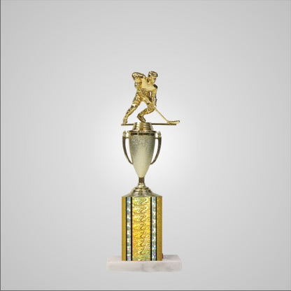 14.5" Trophy wide column with Cup