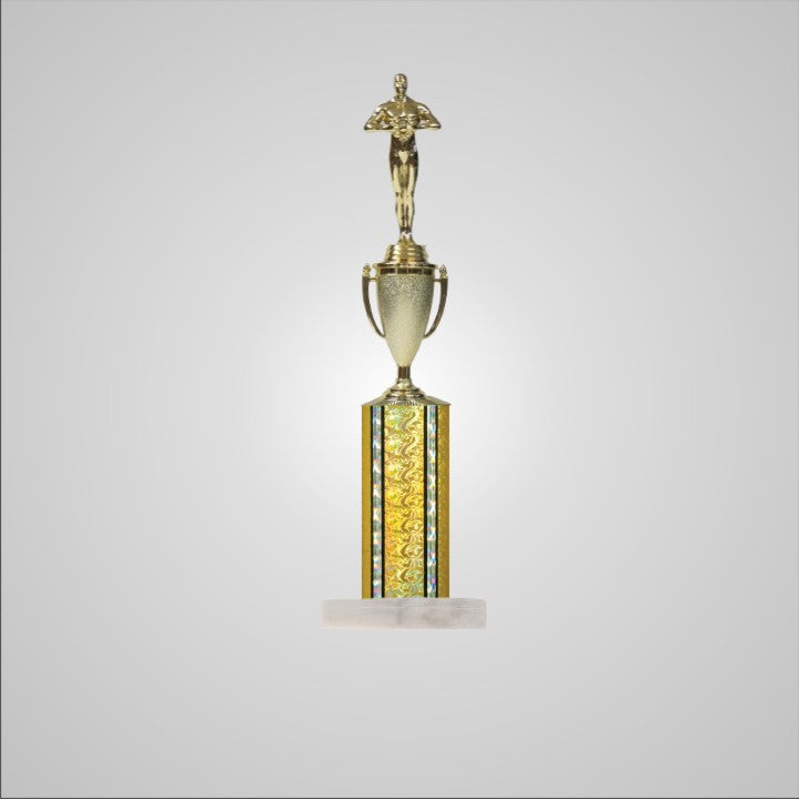 16.5" Trophy wide column with Cup