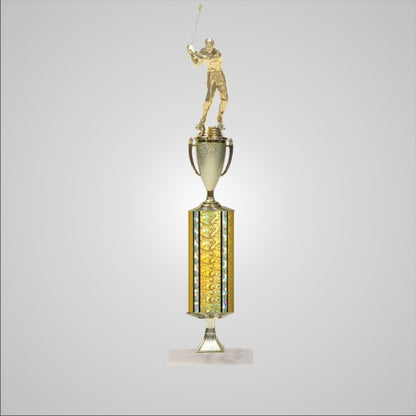 18.5" Trophy wide column with Riser and Cup