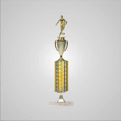 18.5" Trophy wide column with Riser and Cup