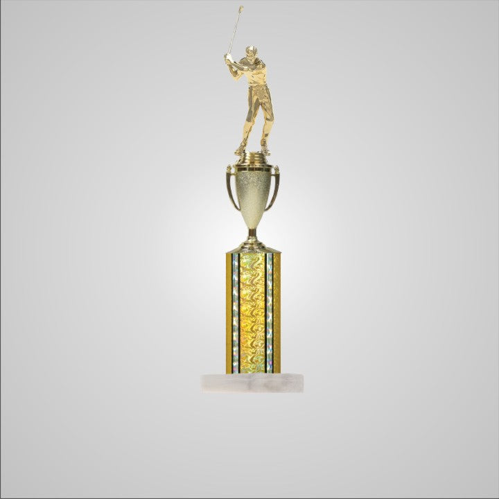 16.5" Trophy wide column with Cup