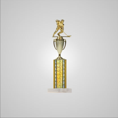16.5" Trophy wide column with Cup