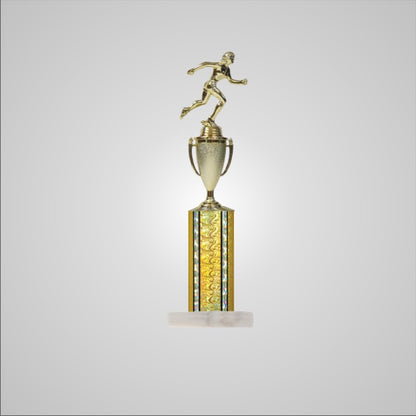 16.5" Trophy wide column with Cup