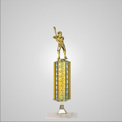 14" Trophy wide column with Riser