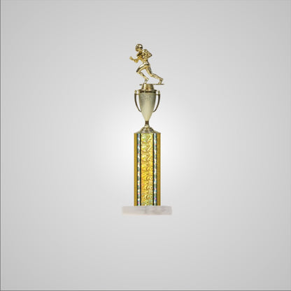 18.5" Trophy wide column with Cup