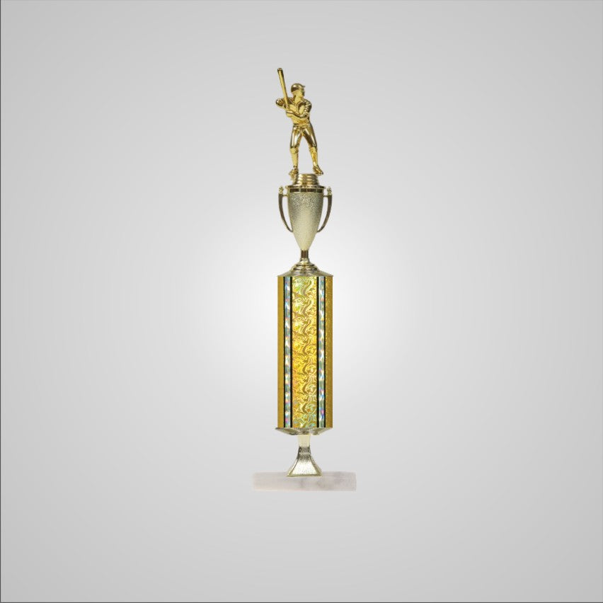 20.5" Trophy wide column with Riser and Cup