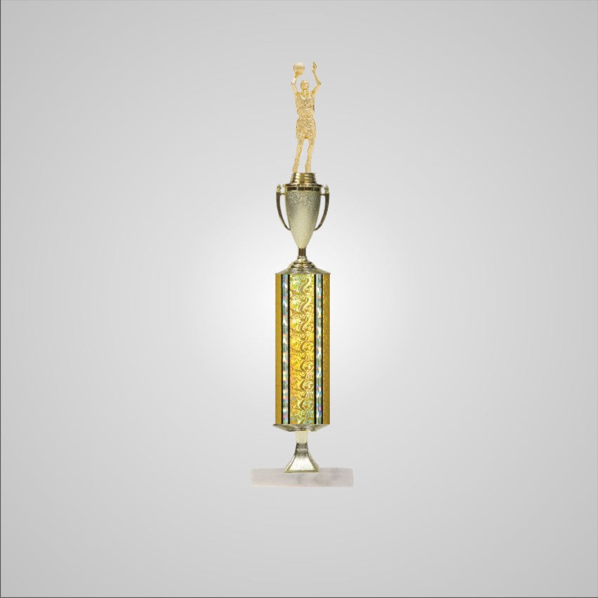 20.5" Trophy wide column with Riser and Cup