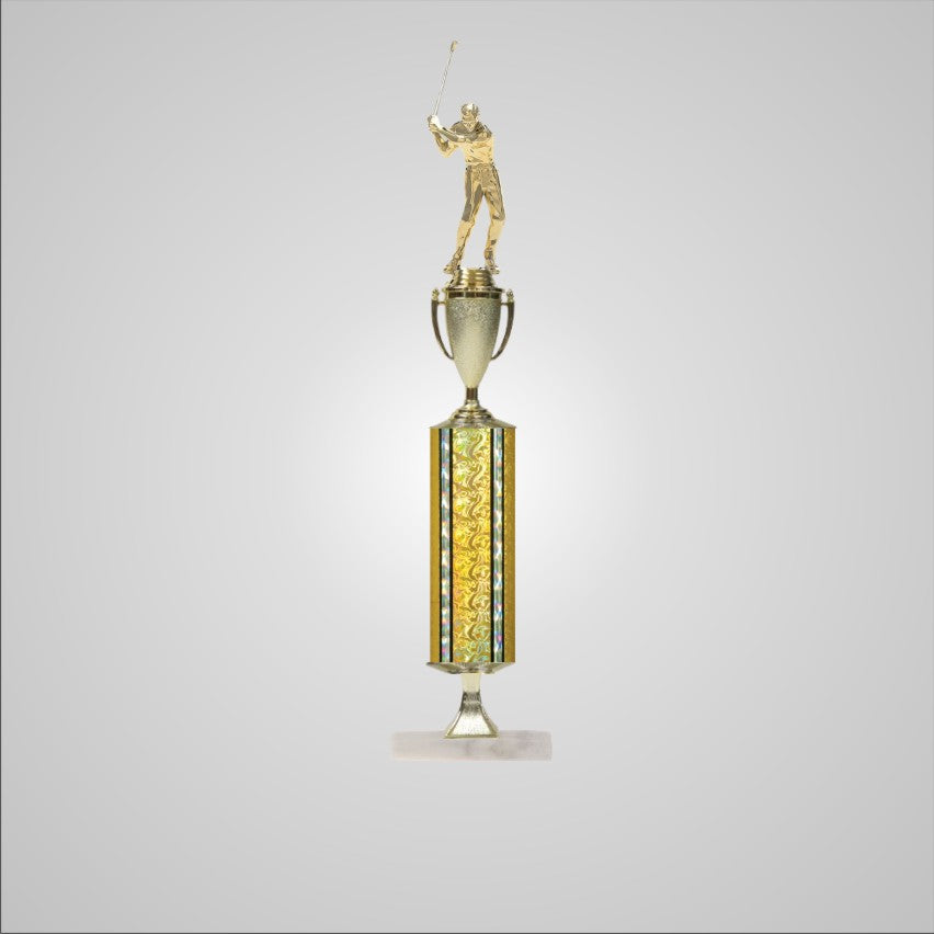 20.5" Trophy wide column with Riser and Cup