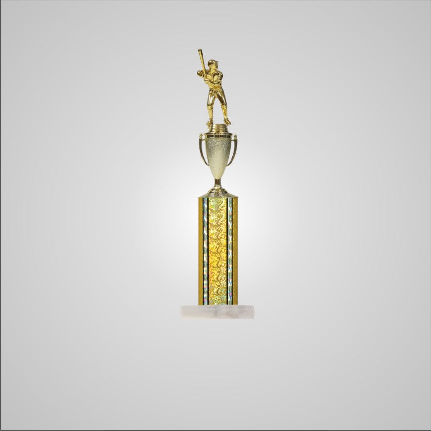 18.5" Trophy wide column with Cup