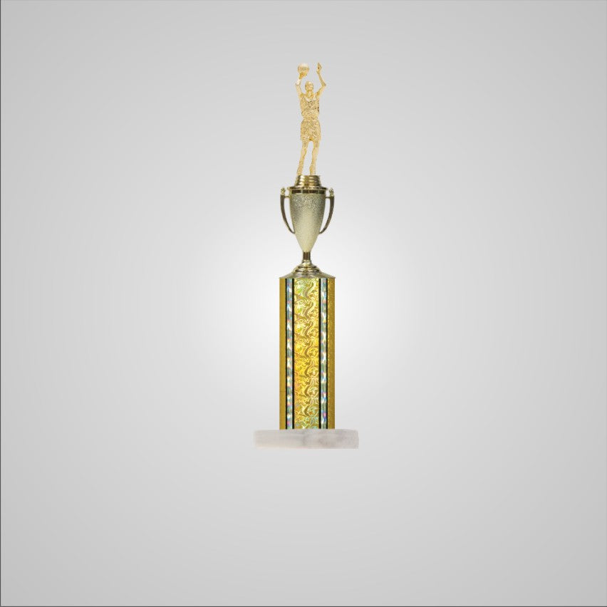 18.5" Trophy wide column with Cup