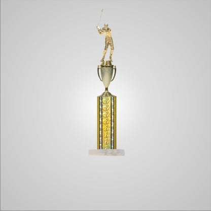 18.5" Trophy wide column with Cup