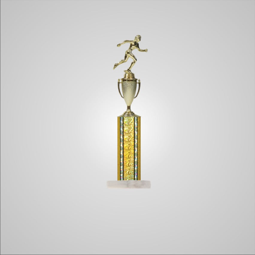 18.5" Trophy wide column with Cup