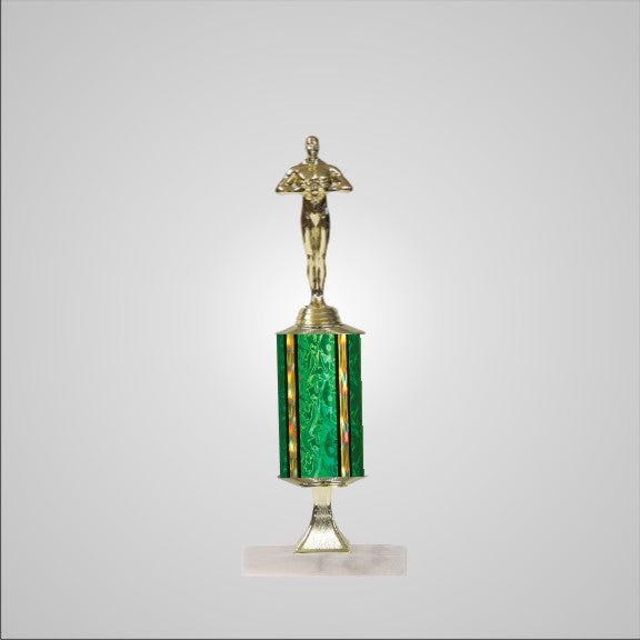 12" Trophy wide column with Riser