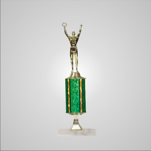 12" Trophy wide column with Riser
