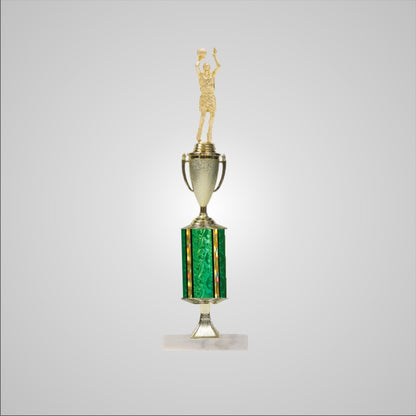 16.5" Trophy wide column with Riser and Cup