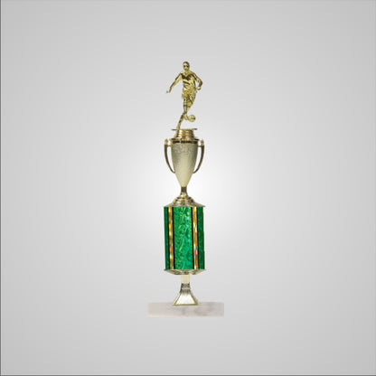 16.5" Trophy wide column with Riser and Cup