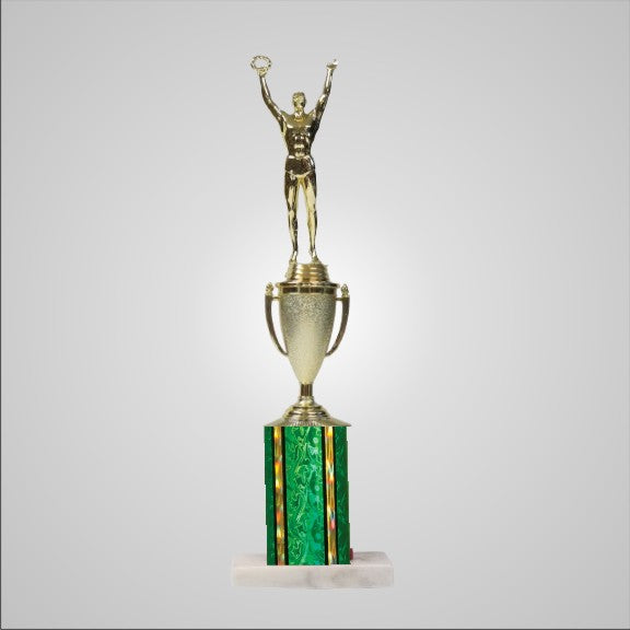 14.5" Trophy wide column with Cup