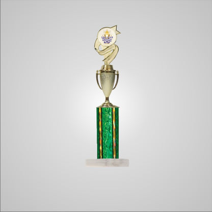 16.5" Trophy wide column with Cup